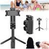 Hliloy Elevopro Pocket Tripod 360, Elevopro Vlogger Pro, Elevopro Pocket Treppiede, Elevopro Grip Pocket Tripod 360, treppiede regolabile per selfie stick con telecomando staccabile, supporto per mini