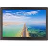 Cryfokt Cornice Digitale Smart WiFi da 14,1 Pollici, Touch Screen LED HD con Risoluzione 1280x800, Supporta il Controllo Remoto della Scheda SD USB, Sveglia, Calendario, con Music (Spina europea)