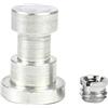 FEICHAO Adattatore a vite da 1/4 a 3/8 per RT-16 Tipo B-Type Supporto per luce a forma di C Staffa per treppiede Accessori per fotografia (1 pz)