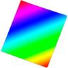 SHANGXING(尚兴) Reticolo di diffrazione di trasmissione olografica PET 40x25mm Decomposizione spettrale universitaria Lunghezza d'onda 20-2000nm 500 linee(50 lines)