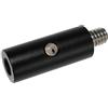 GMBYLBY Asta di prolunga per fotocamera in lega di alluminio, 1/4 pollici maschio a filettatura interna, adattatore per monitor DSLR, supporto per telefono, treppiede per fotocamera, tubo di prolunga