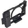 ZHFGJKSO Compatibile con la gabbia for fotocamera RX100 for Sony RX100 III IV V VI VII, stabilizzatore Vlog con attacco 1/4 3/8(For RX100 M6)