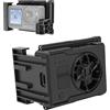 Jectse Ventola di Raffreddamento della Fotocamera, Ventola Silenziosa Ad Alta velocità con Regolazione a 3 velocità e Raffreddamento Intelligente, per ACTION 4 3 5 PRO, Compatibile