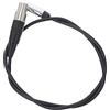 TOYANDONA Cavo Audio Affidabilità e Contatti di Qualità 3.5mm Trs Femmina a Mini Xlr Femmina 0,5m Nero in Rame e Pvc per Cuffie e Fotocamere