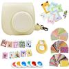 JXE - Kit di accessori per fotocamera istantanei 8 in 1 per fotocamera da appendere alla parete, pellicola adesiva compatibile con Fujifilm Instax Mini 8 8 + 9 fotocamere