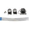 Lckiioy Modulo Telecamera per Visione Notturna per, Mini 5MP 1080P HD Video OV5647 Kit Webcam Sensore con Taglio IR Incorporato