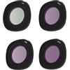 Fahoujs Filtro per lenti opt trasparenza per fotocamere sportive Protezioni impermeabili per tutte le condizioni atmosferiche CPL / ND8 ND16 ND32 ND64 Filtro subacqueo