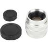 lvifloae 35 mm F1 7 C Monte TV Movie TV Focus fissa Lice a mirari a fuoco fisso Focus fisso micro singolo a circuito chiuso video zoom lente zoom nei parcheggi dei negozi e magazzini (Argento)