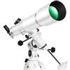 YangRy Telescope, Astronomical Refractor Telescope, Tripod& Finder Scope- Portable Travel Telescope The for a Young Astronomer for Kids& Beginners good YangRy