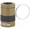 Generic Telescopio Telescopi tascabili con telescopio monoculare ad alta potenza mini tascabile subminiatura 2.5X17.5(Brown)