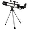 Jojomis 36050 Telescopio astronomico con treppiede, ingrandimento 90X telescopio rifrattore per principianti, lunghezza focale 360 mm, apertura 50 mm, telescopio portatile per osservare le stelle per