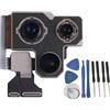 TELEMATICARICAMBI Modulo Fotocamera Posteriore Compatibile con iPhone iPhone 11 Pro / 11 Pro Max Tripla Lente Messa a Fuoco Automatica e Sensore Ultra-Wide 12MP + kit Attrezzi