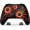 EXTREMECOOL Controller wireless per Nintendo Switch Controller/Switch Lite/OLED, RGB Switch Pro Controller supporta iOS/Android/PC, Switch Gamepad remoto con Macro/Turbo/Motion Control/Vibrazione/Wake Up