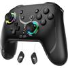 Ligame Switch Controller, controller wireless Pro per Nintendo Switch 2/Switch/Lite/OLED, controller Bluetooth compatibile con iPhone/Mac/iPad/iOS/Android/telefono/PC/Steam e TV con programmazione/RGB4