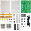 Flaroey Kit DIY per Creare Giochi di Pixel, Elettronica, Progetto di Saldatura DIY, Pratica di Saldatura, Apprendimento, Assemblaggio con Giochi di Auto da Shell