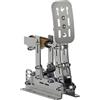 SIMSONN Plus X Sim Racing Pedals simulatore di corse su PC Cella di carico Pedale idraulico HE per PC Supporto per reattore aptico Pedale frizione argento (Silver Clutch Pedal)