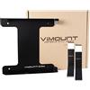 VIMOUNT CONSOLE WALL MOUNT Playstation 4 Classic (prima versione) + 2PCS supporto da parete per controller PS4 nero del metallo - Shipping worldwide