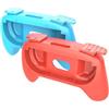 Generic 2 Pezzi Maniglia di Presa per Switch 2 J- CON, Adattatore per Maniglia Resistente all'usura, Impugnatura Ergonomica per Switch 2 J- CON Controller di Gioco Accessori (Rosso-blu)