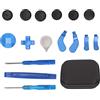 OKJHFD Migliora La Tua Esperienza di Gioco con Le Parti Accessorie del Controller 13 in 1 per Xbox One Elite Series 2, Il Kit di Sostituzione Definitivo
