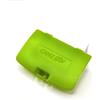 Generico Copribatteria ricambio compatibile con Nintendo game boy color GBC Sportellino comperchio vano Batteria cover shell posteriore Giallo Blu Verde Rosso Rosa Viola Trasparente (Verde)