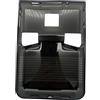 Zhixteu Custodia Protettiva per Anbernic RG477V, Cover Trasparente Antiurto e Antiscivolo, Custodia Antigraffio in TPU, Copertura Totale, Accessori per Console di Gioco (nero traslucido)