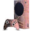 Head Case Designs Licenza Ufficiale Elisabeth Fredriksson Fucsia e Nero Mix Arte Pacchetto Console Da Gioco Wrap E Pelle Per Controller Compatibile con Xbox Series S Console & Controller Bundle