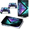 GALSOR Protettivo Per PS5 Skin Disc Edition Anime Console E Controller Vinile Cover Wraps Per PS 5 Version 48452 Senza Bolle E Senza Residui