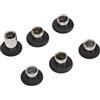 Generic Set di 6 Impugnature per Joystick di Ricambio in Metallo per One Serie 2, Joystick Regolabili e Testurizzati per Un'esperienza di Gioco Migliorata