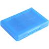 Leftwei Custodia per schede di Gioco Nintendo, Custodia per schede di Gioco in plastica PP 28 in 1 Scatola di immagazzinaggio per cartucce per Nintendo 3DS DSL DSI LL Blu