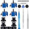 Ikpek Confezione da 4 joystick elettromagnetici di ricambio per controller DualSense PS5 TMR per controller Sony PlayStation 5 PS5, con accessori di riparazione