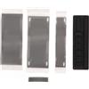 Ouitble Set filtri antipolvere opzionali per la serie S 8 tappi antipolvere in silicone 4 filtri antipolvere in PVC per gli accessori della serie S