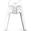 ELICTECH Interruttore Joy-Con Maniglia di Ricarica Controller di Gioco a Forma di V Caricabatterie Giocare durante la Ricarica con Indicatore LED Tipo C Compatibile con Nintendo Switch (Bianco)