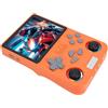 Generic Lettore di Videogiochi retrò Portatile Processore Quad Core di Memoria da 128 GB Bel Regalo per Giocatori di Tutte le età (ORANGE)