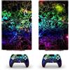 LNMLRBXEXZ Compatibile Con Adesivi Skin Per PS5 Slim Skin Disc Edition & Digital Console E Controller Vinyl Cover Skins Wraps Resistente Ai Graffi, Compatibile Con 35258 Avvolgimento(Disc Version)