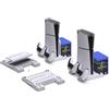 Generico Base del supporto di raffreddamento Per PS5 Pro/PS5 Base di dissipazione host multifunzionale sottile per PS5 Pro Rack per la ricarica del controller e la conservazione dei dischi