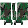 LNMLRBXEXZ Compatibile Con Adesivi Skin Per PS5 Slim Skin Disc Edition & Per Digital Console Controller Vinyl Cover Skins Wraps Scratch Resistant Compatible 51854 Avvolgimento(Disc Version)