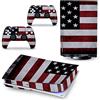 PDURMBUAB Nessuna Schiuma Nessuna Bolla Pelle Decalcomanie Anime Console Per PS5 Disk Edition 2 Controller Pellicola Vinile Avvolge, Durevole, Resistente Graffi 13174