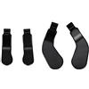 Cuifati Palette per Controller Materiale Metallico in Acciaio Inossidabile di Alta Qualità 4 Pezzi per Piastre per Controller Elite Compatibili con Xbox One Elite Wireless Controller Series 2.(Nero)
