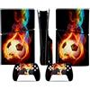 LNMLRBXEXZ Compatibile Con Adesivi Skin Per PS5 Slim Skin Disc Edition & Per Digital Console Controller Vinyl Cover Skins Wraps Scratch Resistant Compatible 61013 Avvolgimento(Disc Version)