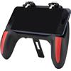 Generic Gamepad, Doppia Ventola di Raffreddamento Maniglia da Gioco Mobile Durevole con Cavo USB Pad per Bambini per Ragazzi Accessori per Videogiochi per Chiave Ausiliaria di Gioco (5000mAh)