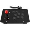 Socobeta Controller di gioco Rocker USB Game Joystick Maniglia di gioco con 8 pulsanti 3D