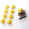SANWA JLF-TP-8YT Joystick + SANWA 8 pezzi OBSF-30 Pulsante Push Button Kit Colore: Giallo - per Gioco Arcade 4 e 8 Vie Regolabili, Compatibile con Catz Mad SF4 Tournament Joystick S@NWA