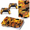 PDURMBUAB Nessuna Schiuma Nessuna Bolla Per PS5 Skin Disc Edition & Digital Console E Controller Vinyl Cover Skins Wraps Resistente Ai Graffi, Compatibile Con 364700(Disc Version)