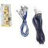 DAGIJIRD Lettore Arcade USB Encoder Board Zero Delay Game Controller Kit FAI DA TE per MAME, per JAMMA e altri PC