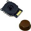 Genérico Joystick analogico compatibile per Sony PSP 2000 Series (2001, 2002, 2003, 2004, 200X) Colore Marrone