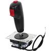 JOINPAYA Joystick Simulatore di Vibrazione Controllo Preciso Lega di Alluminio e Pvc per Simulazione