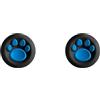 THLMT 2 pezzi di coperture in silicone per thumbstick compatibili con Rog Xbox Ally/con Ally X, coperture per thumbstick e rocker per controller di console di gioco e joystick (Nero e blu)