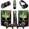 LNMLRBXEXZ Adesivo Skin Per PS5 Console Disc Edition & Digital Sticker Vinyl Decal Cover Per Ps5 Controller & Charging Station & Headset & Media Remote 98056 Decalcomania Per Cover(Disc Version)