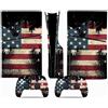 LNMLRBXEXZ Compatibile Con Adesivi Skin Per PS5 Slim Skin Disc Edition & Per Digital Console Controller Vinyl Cover Skins Wraps Scratch Resistant Compatible 23340 Avvolgimento(Disc Version)