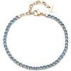Brosway Bracciale Donna, Bracciale Tennis in Acciaio e Cubic Zirconia | Collezione Desideri - BEI108